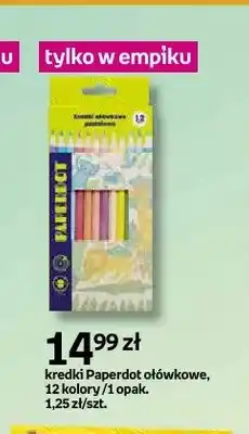 Empik Kredki ołówkowe pastelowe Paperdot oferta