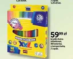 Empik Kredki ołówkowe XXL Astra z temperówką oferta