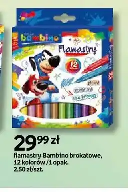 Empik Flamastry brokatowe Bambino oferta