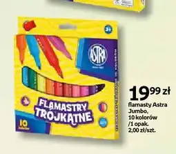 Empik Flamastry trójkątne Jumbo Astra oferta