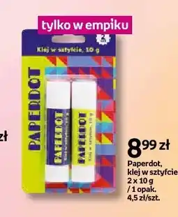 Empik Klej w sztyfcie Paperdot 2-pak oferta