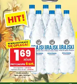 EMMA market Woda mineralna gazowana Jurajska Lekki Gaz oferta