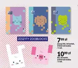 Empik Zeszyt A5 Oxford Zooblocks 16 kartek kratka oferta