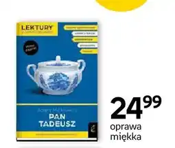 Empik Książka Pan Tadeusz Adam Mickiewicz oprawa miękka oferta