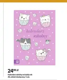 Empik Kalendarz szkolny Zielona Sowa na każdy rok A5 oferta