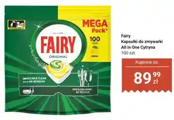 Dino Kapsułki do zmywarki Fairy All In One Cytryna oferta