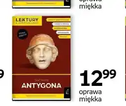 Empik Książka Antygona Sofokles oprawa miękka oferta
