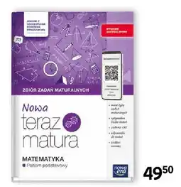Empik Książka Nowa teraz matura Matematyka Poziom podstawowy Zbiór zadań maturalnych Nowa Era oferta