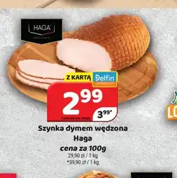 Delfin Szynka dymem wędzona Haga oferta