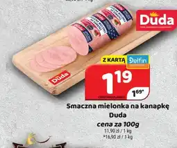 Delfin Smaczna mielonka na kanapkę Duda oferta