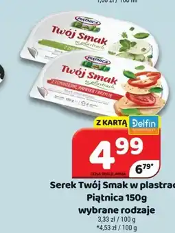 Delfin Serek Twój Smak w plastrach z ziołami oferta