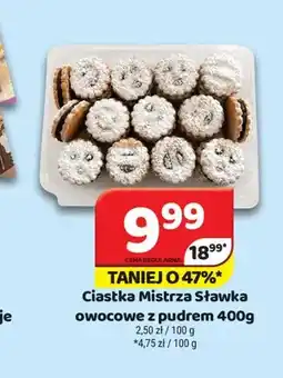 Delfin Ciastka Mistrza Sławka owocowe z pudrem oferta