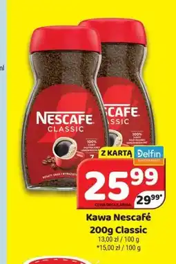 Delfin Kawa rozpuszczalna Nescafé Classic oferta
