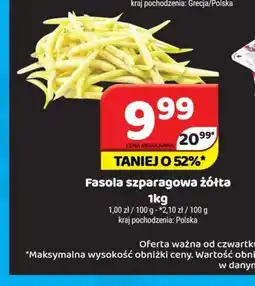 Delfin Fasola szparagowa żółta oferta