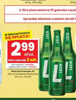 EMMA market Piwo Lech Premium 5% oferta