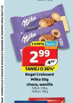 Delfin Rogal Croissant Milka choco oferta