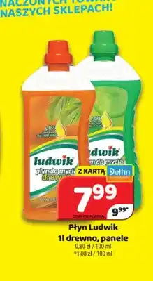 Płyn do mycia drewna i paneli Ludwik