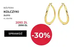 Briju Kolczyki złote Briju oferta