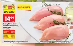 Biedronka Świeży filet z piersi kurczaka Kraina Mięs Mega Paka oferta