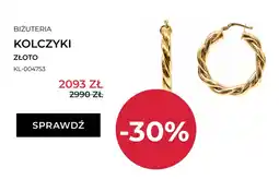 Briju Kolczyki złote Briju oferta