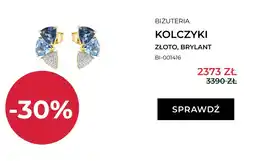 Briju Kolczyki złote z brylantem Briju BI-001416 oferta