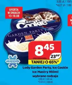 Delfin Lody Garden Party Ice Cookie Ice Mastry oferta