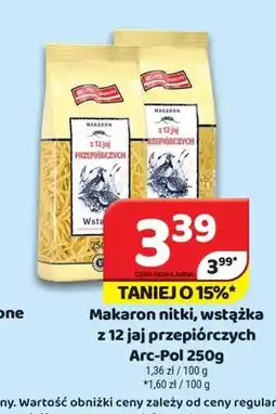 Delfin Makaron nitki z 12 jaj przepiórczych Arc-Pol oferta