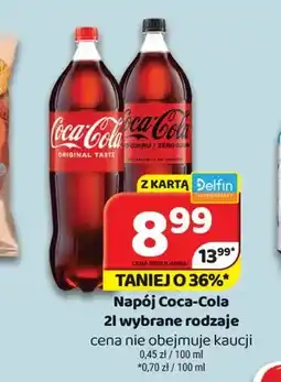 Delfin Napój gazowany Coca-Cola oferta