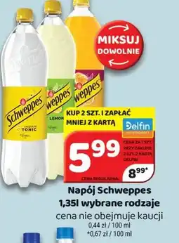 Delfin Napój gazowany Schweppes oferta