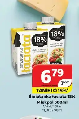 Delfin Śmietanka Łaciata 18% oferta