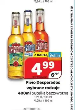 Delfin Piwo Desperados oferta