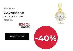 Briju Zawieszka złota z cyrkonią Briju oferta