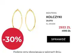 Briju Kolczyki Briju złoto oferta