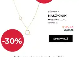 Briju Naszyjnik mieszane złoto Briju oferta