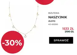 Briju Naszyjnik złoto Briju oferta