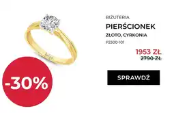 Briju Pierścionek złoto cyrkonia Briju P2300-101 oferta