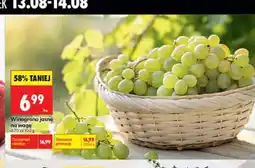 Biedronka Winogrono jasne na wagę oferta