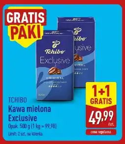 ALDI Kawa mielona Tchibo Exclusive Original oferta