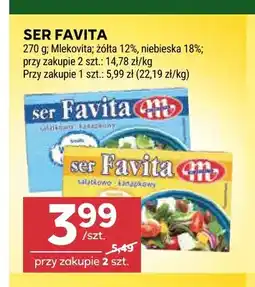 Stokrotka Ser Favita sałatkowo-kanapkowy Mlekovita 12% oferta