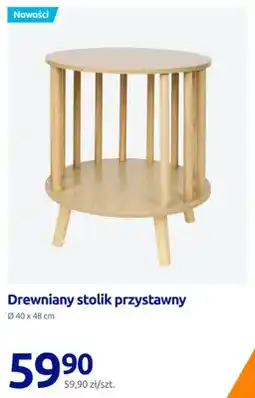 Action Drewniany stolik przystawny oferta