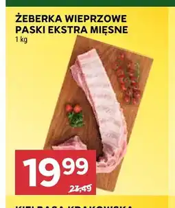 Stokrotka Żeberka wieprzowe paski ekstra mięsne oferta