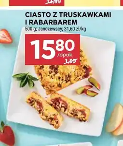 Stokrotka Ciasto z truskawkami i rabarbarem Janczewscy oferta