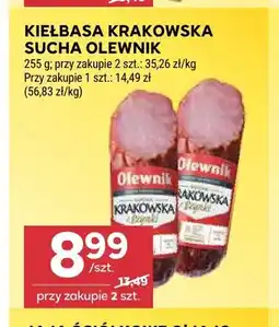 Stokrotka Kiełbasa krakowska sucha Olewnik oferta