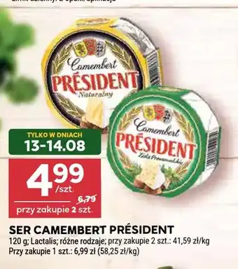 Stokrotka Ser Camembert Président oferta