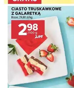 Stokrotka Ciasto truskawkowe z galaretką Bizon oferta