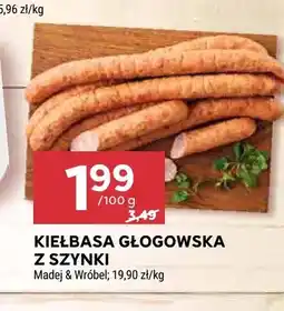Stokrotka Kiełbasa głogowska z szynki Madej & Wróbel oferta