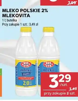 Stokrotka Mleko Polskie Mlekovita 2% oferta