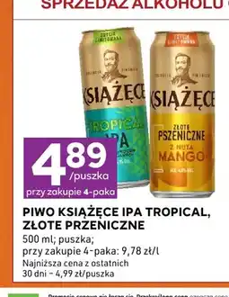 Stokrotka Piwo Książęce Złote Pszeniczne 4-pak oferta