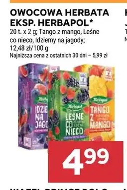 Stokrotka Herbata owocowa ekspresowa Herbapol Tango z mango oferta