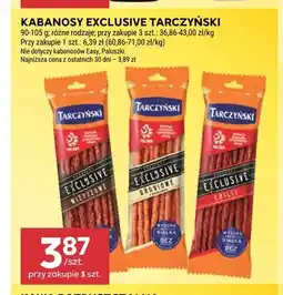 Stokrotka Kabanosy Exclusive wieprzowe Tarczyński oferta